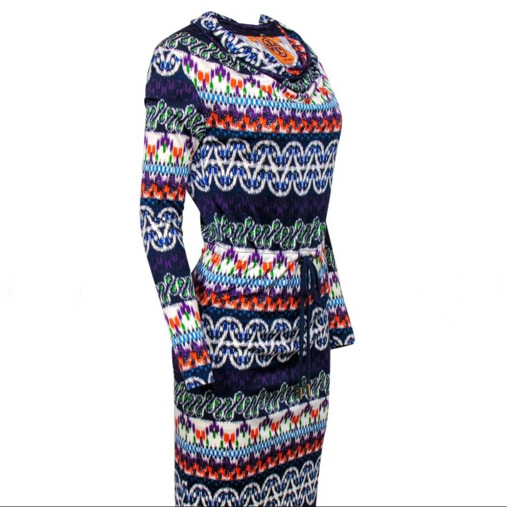 COPY - Tory Burch - Blue, Purple, Orange & White …